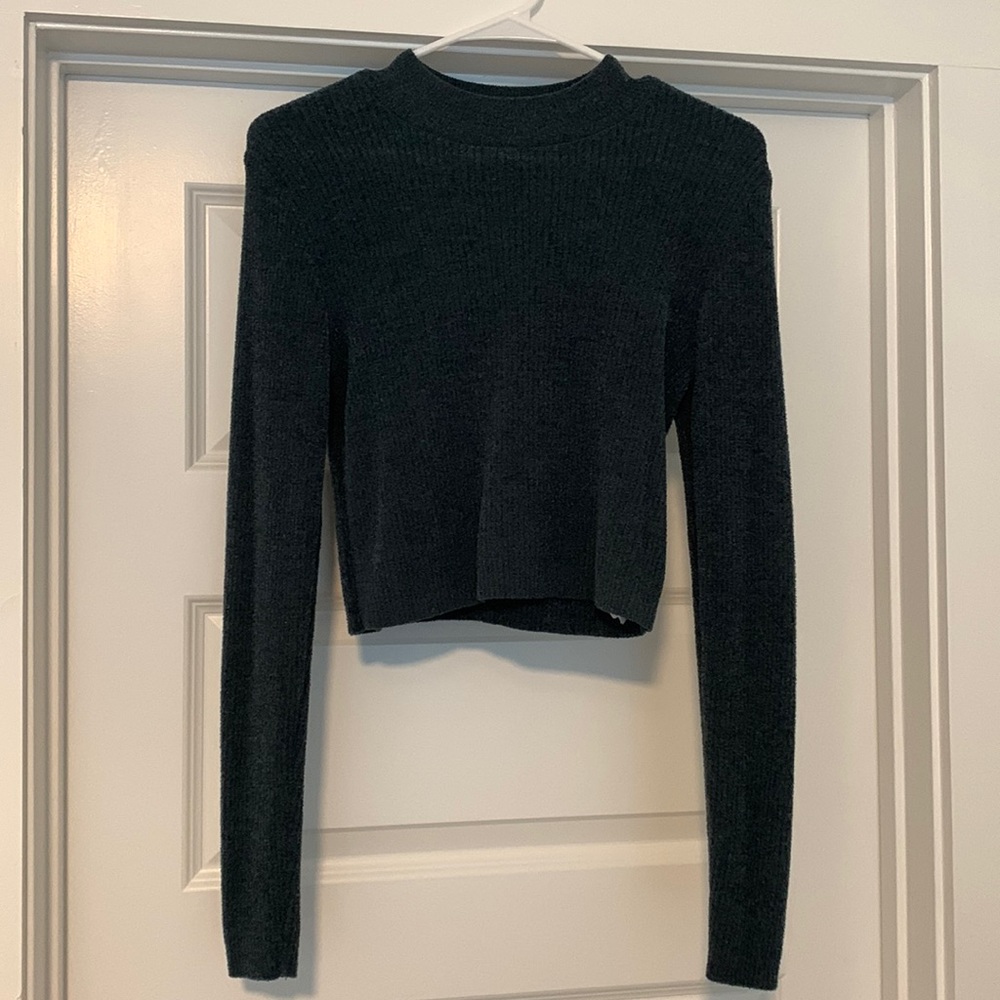 Forever 21 long sleeve crop top